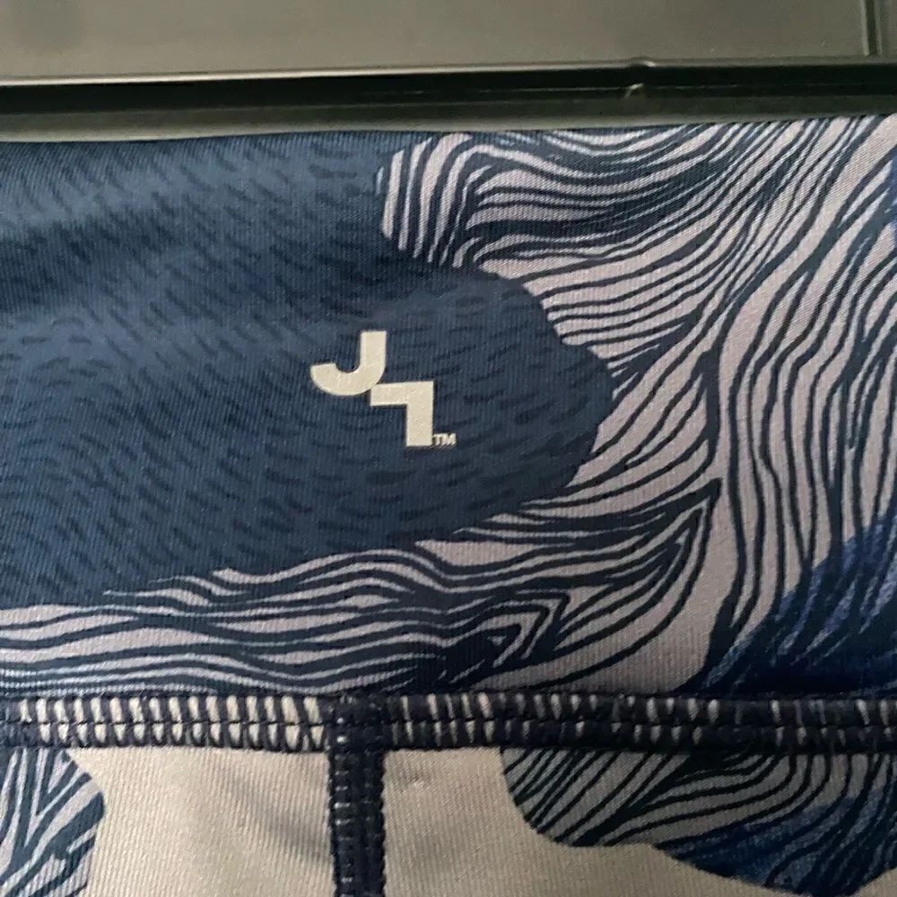 Joy Lab navy/silver print Legging size S - Picture 3 of 6